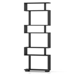 6-Tier Bookcase with Anti-Tipping Kit
