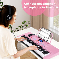 61-Key Electric Piano Keyboard for Beginner