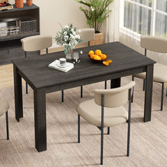 63 Inch Rectangular Modern Dining Kitchen Table