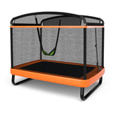 6 Feet Kids Entertaining Trampoline with Swing Safety Fence