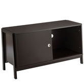 Wooden TV Stand with Sliding Doors for TVs up to 50 Inch