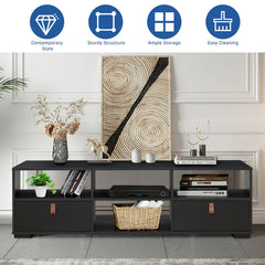 TV Stand Entertainment Media Center Console for TV's up to 60 Inch with Drawers