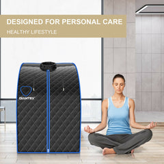 Portable Personal Steam Sauna Spa with 3L Blast-proof Steamer Chair