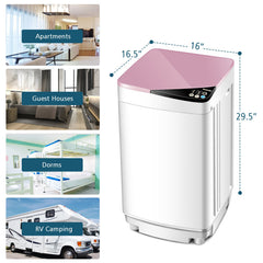 Full-Automatic Washing Machine with Built-in Barrel Light