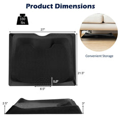 Portable Anti-Fatigue Standing Mat with Massage Point and Diverse Terrain for Office and Home