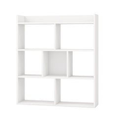 7 Cubes Open-back Bookshelf with Anti-Toppling Devices