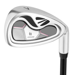 #7 Iron Single Golf Club for Women with Graphite Shaft and Headcover