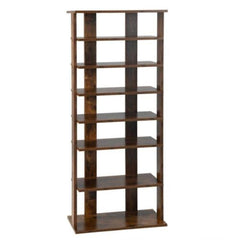 7 Tiers Patented Vertical Shoe Rack for Front Door