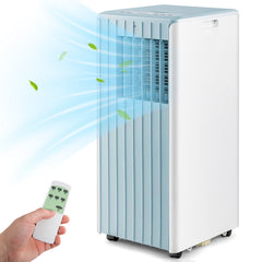 10000 BTU(Ashrae) Portable Air Conditioner Cools 350 Sq.Ft with Dehumidifier