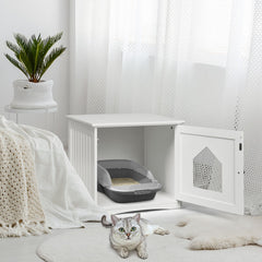 Sidetable Nightstand Weatherproof Multi-function Cat House