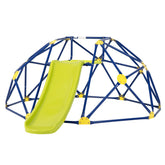 Kids Climbing Dome with Slide and Fabric Cushion for Garden
