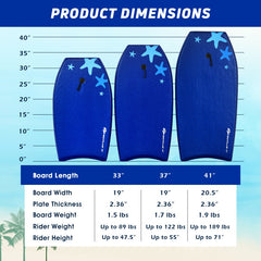 Lightweight Super Portable Surfing Bodyboard