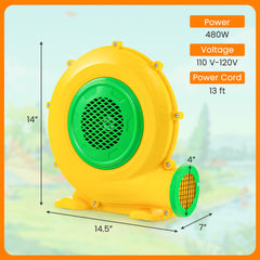 480W/680W/950W Air Blower Air Pump Fan with Convenient Handle and Ground Stakes