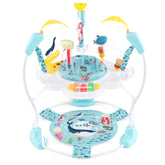 Baby Activity Center Height Adjustable Baby Bouncing Saucer with Interactive Toys