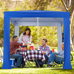 Beach Canopy Tent with Detachable Sidewall and Folding Table
