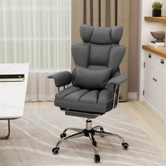 PU Leather Home Office Chair 400 lbs High Back Executive Chair