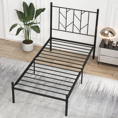 Twin/Full/Queen Size Platform Bed Frame with Sturdy Metal Slat Support