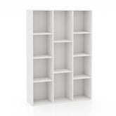 11-Cube Multifunctional Book Storage Organizer Display Cabinet with Anti-tipping Kits