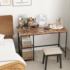 47/55 Inches Computer Desk with Adjustable Shelf