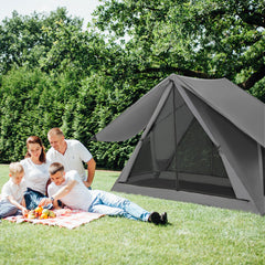 Pop-up Camping Tent for 2-3 People with Carry Bag and Rainfly for Backpacking Hiking Trip