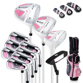 Women's Complete Golf Club Set Right Hand with Rain Hood