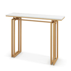 43.5 Inch Console Table with Heavy-duty Metal Frame