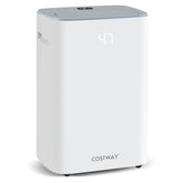 Dehumidifier with Auto Drain or Manual Drainage for Home Basement