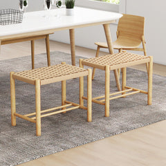 18 Inch Dining Stool Set of 2