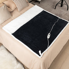 Electric Heated Blanket Throw with 10 Heat Settings