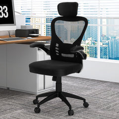 Ergonomic Mesh Office Chair with Adjustable Height for Home Office