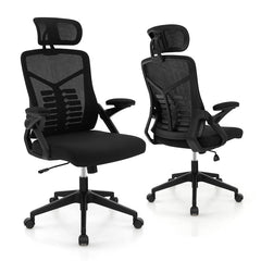 Ergonomic Mesh Office Chair with Lumbar Support and Rocking Function