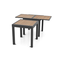 31.5-63 Inches Extendable Patio Table for 4-6 People