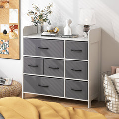Fabric Dresser with 7 Drawers for Bedroom