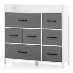 Fabric Dresser with 7 Drawers for Bedroom