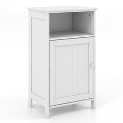 Bathroom Freestanding Floor Storage Cabinet with Adjustable Shelf