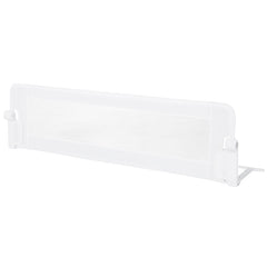 60-Inch Foldable Bed Rail Swing Down Baby Bed Guard Rail with Adjustable Safety Strap