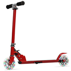 Folding Aluminum Kids Kick Scooter with LED Lights