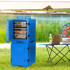 81 Quart Capacity End-loading Insulated Food Pan Carrier with Handles