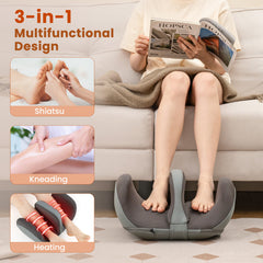 Foot and Calf Massager with Heat Gift for Women Men Mom Dad