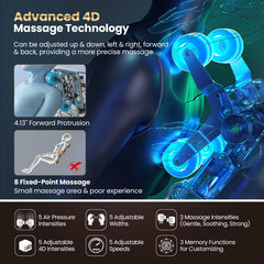 Full Body Zero Gravity Massage Recliner with Airbags and Foot Rollers