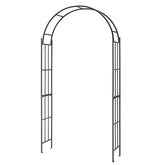 7.5 Feet Metal Garden Arch for Climbing Plants and Outdoor Garden Decor