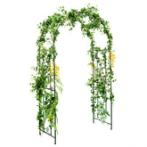 Patio Plant Stand Rack Archway Garden Arch Arbor Trellis