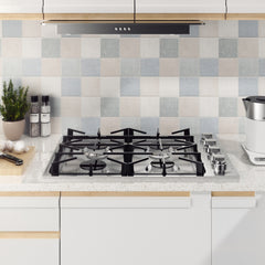 30/36 Inch Gas Cooktop with 4/6 Powerful Burners and ABS Knobs