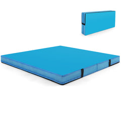 4ft x 4ft x 4in Bi-Folding Gymnastic Tumbling Mat with Handles and Cover