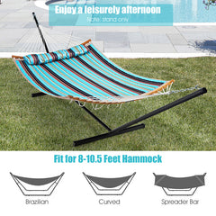 2-Person Heavy-Duty Hammock Stand with Storage Bag