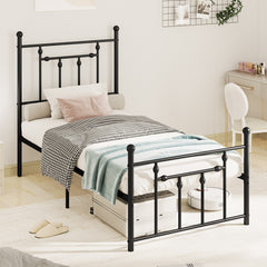 Full/Queen/Twin Size Heavy-duty Metal Bed Frame with Headboard
