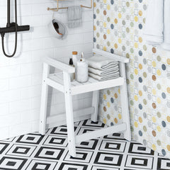 Heavy Duty Shower Bench with Arms for Inside Shower Shaving Legs