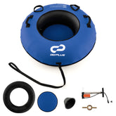 40 Inch Inflatable Snow Sled for Kids and Adults