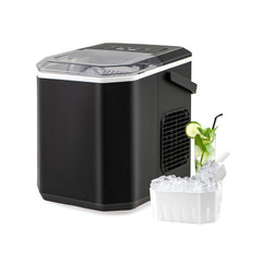 Ice Maker Countertop with Self-Cleaning for Home Kitchen Office Party