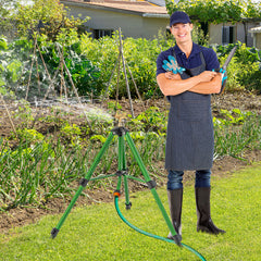 Impact Sprinkler on Tripod Base Set of 2 with 360 Degree Rotation